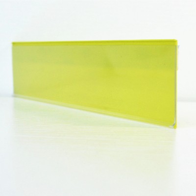 adhesive clear plastic pvc display label holder manufacturer