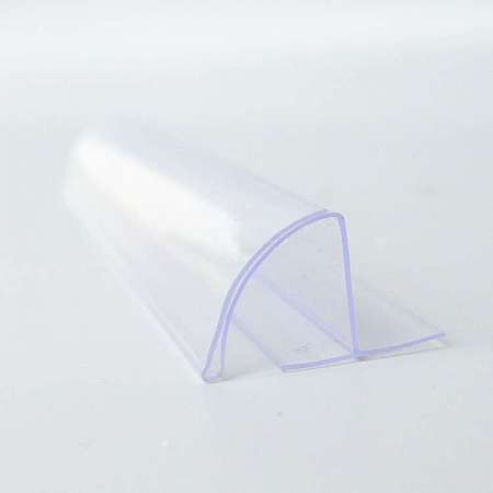 PVC plastic extrusion profile label holder