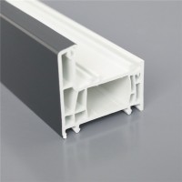 Germany technology upvc profiles welding pvc windows profile pvc for 65 mm series casement window